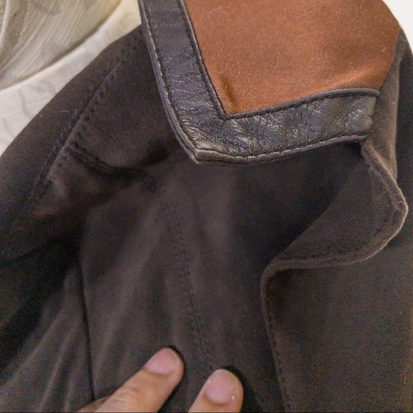 St. John Vintage S/M Adjustable Field Jacket Brown - Picture 14 of 15